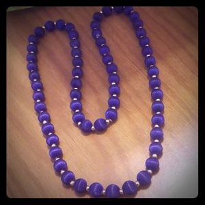 VTG Beautiful threaded beads Necklace